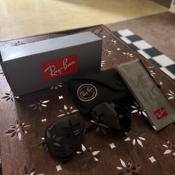 Ray-Ban Aviator RB3025 Large Metal - Black - Size 58