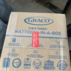 Graco Deluxe Foam Crib & Toddler Mattress In A Box