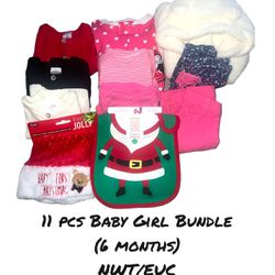 Baby Girl Bundle 6 Months (11 pcs)
