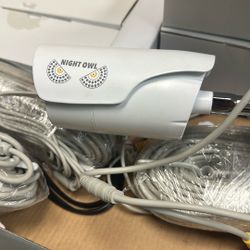 4 New Security Cameras, Missing 1 Cable 