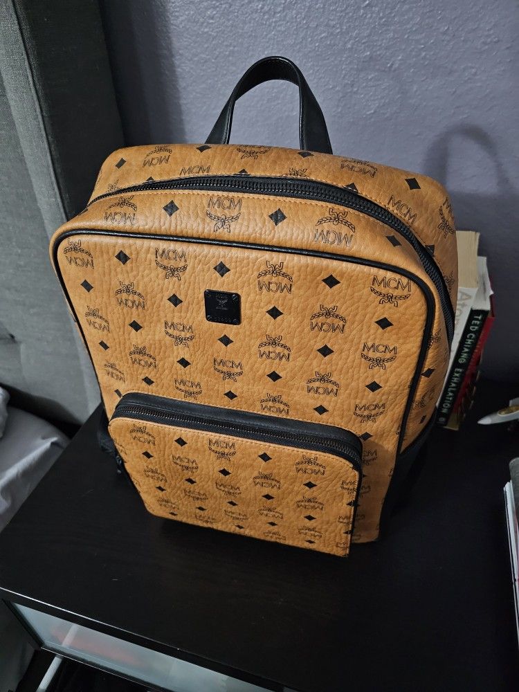 New MCM Aren Visetos Backpack