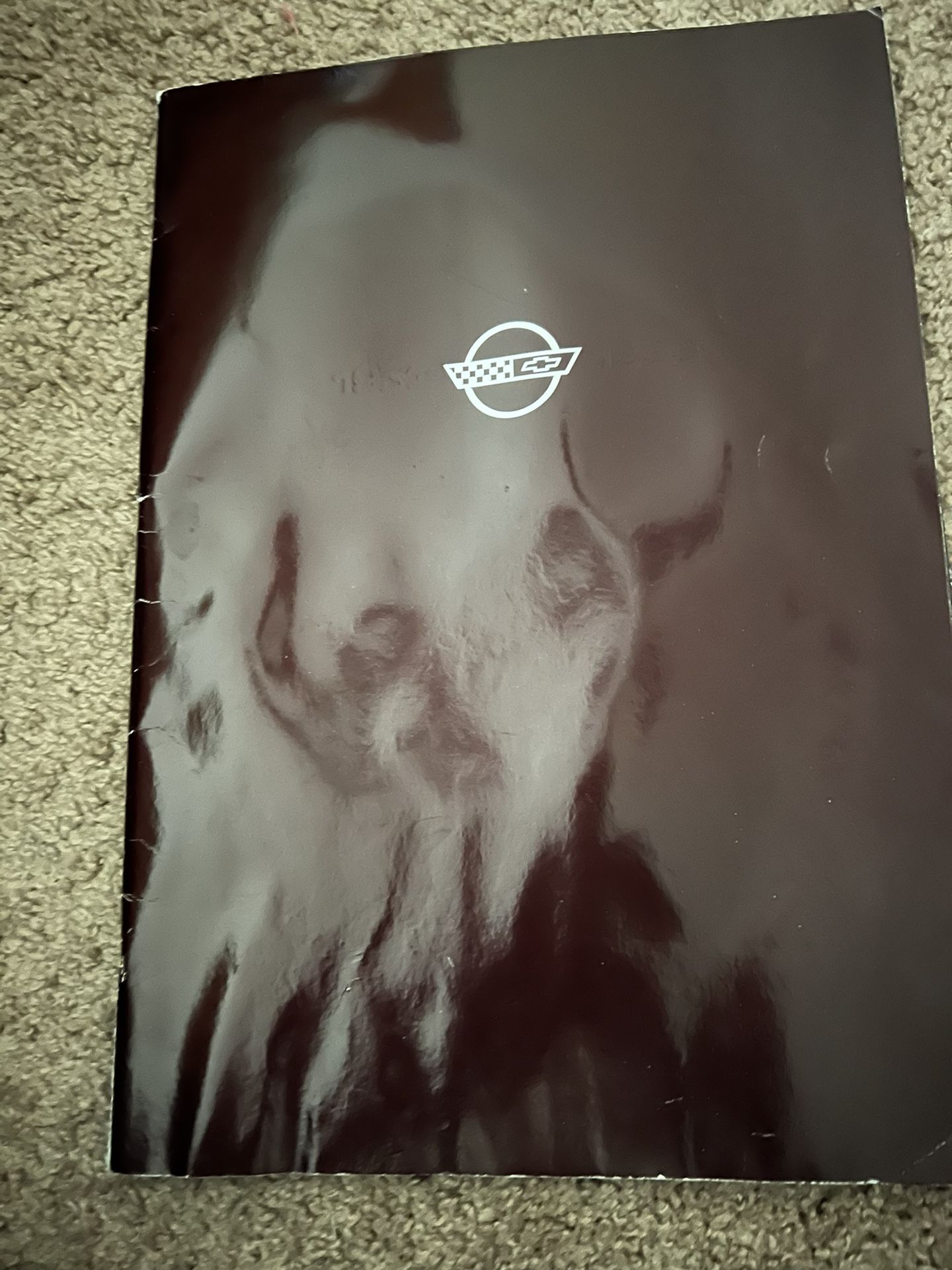 1993 Corvette Brochure And Laminated Window Stucker