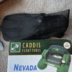 Caddis Fishing Float Tube With Fins.