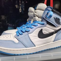 Jordan 1 Retro High White University Blue Black