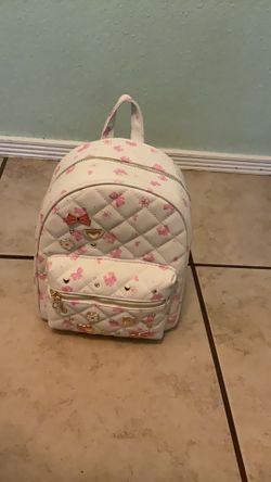 White coquette bag