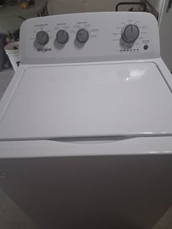 Whirlpool Brand Washer Machine, /Warranty