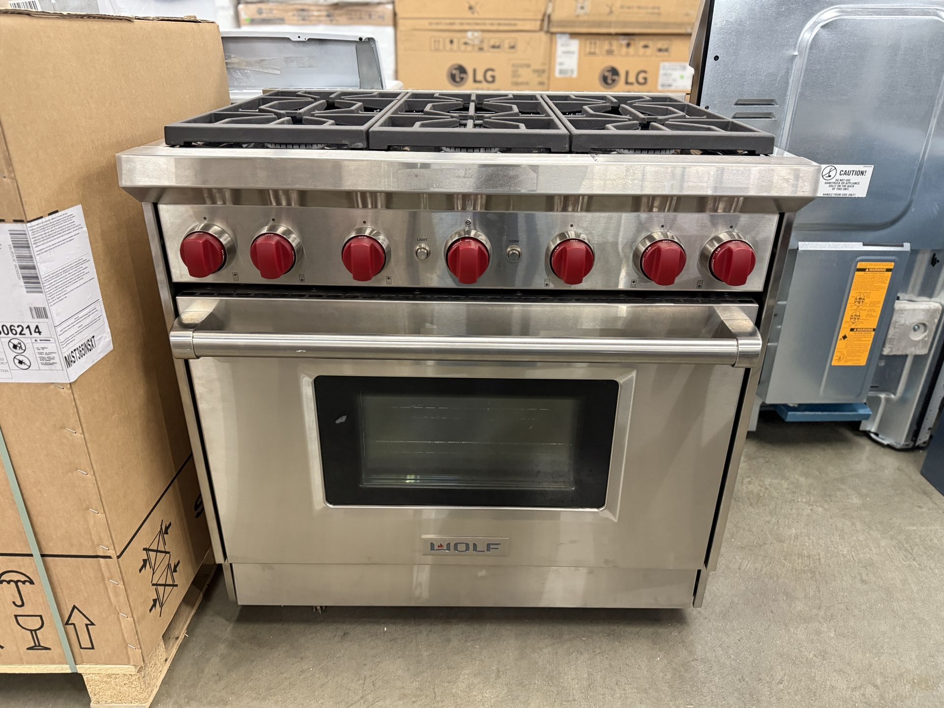WOLF 36in GAS Range Rare LOW Price!!!
