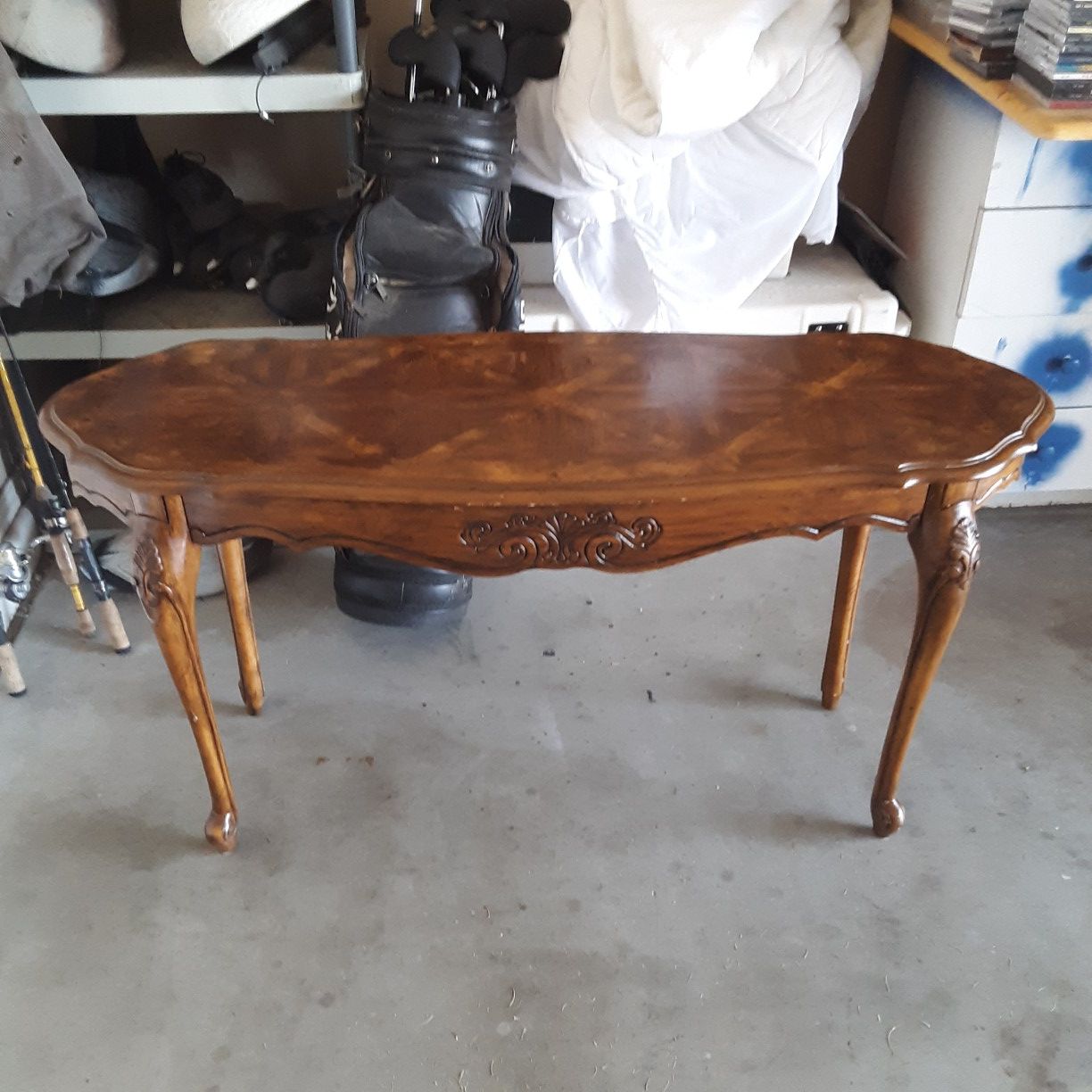 Sofa table/entry table...solid wood..49 by 29