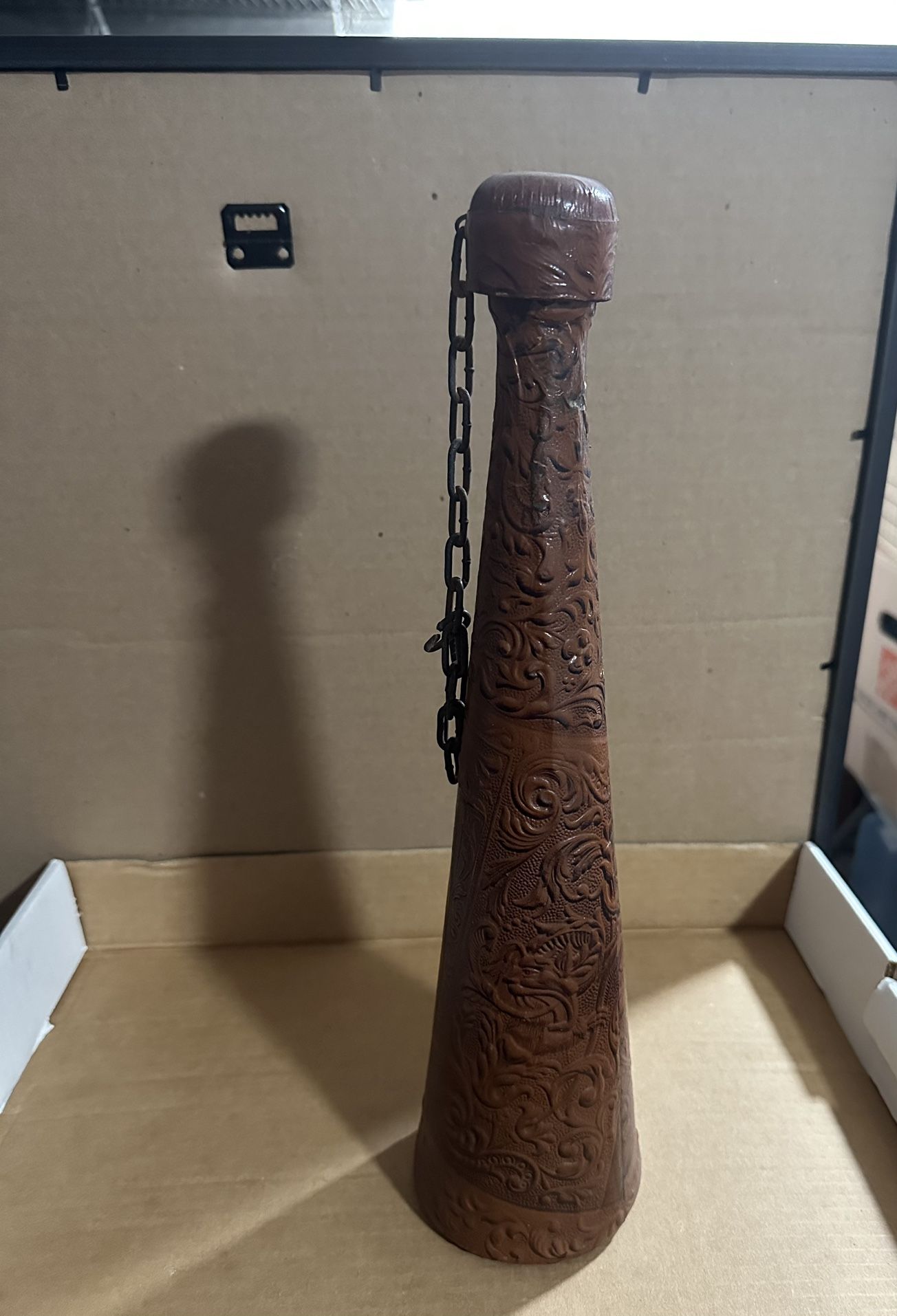 Vintages Spanish Embossed Leather