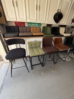 Arizona’s largest selection of counter height or Bar height Bar stools each sold individual individually prices from $40 to 100 per barstool