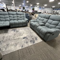Reclining Sofa And Loveseat Set