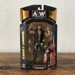 AEW All Elite Wrestling Kenny Omega Unrivaled Series Wave 4 Figure Jazwares NEW Sealed IN HAND
