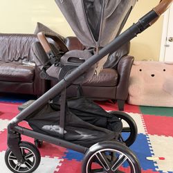 Nuna MIXX Next Stroller + Nuna PIPA Infant Car Seat Travel System – Excellent Condition