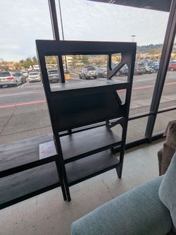 CANBERRA BLACK BOOKCASE SMALL