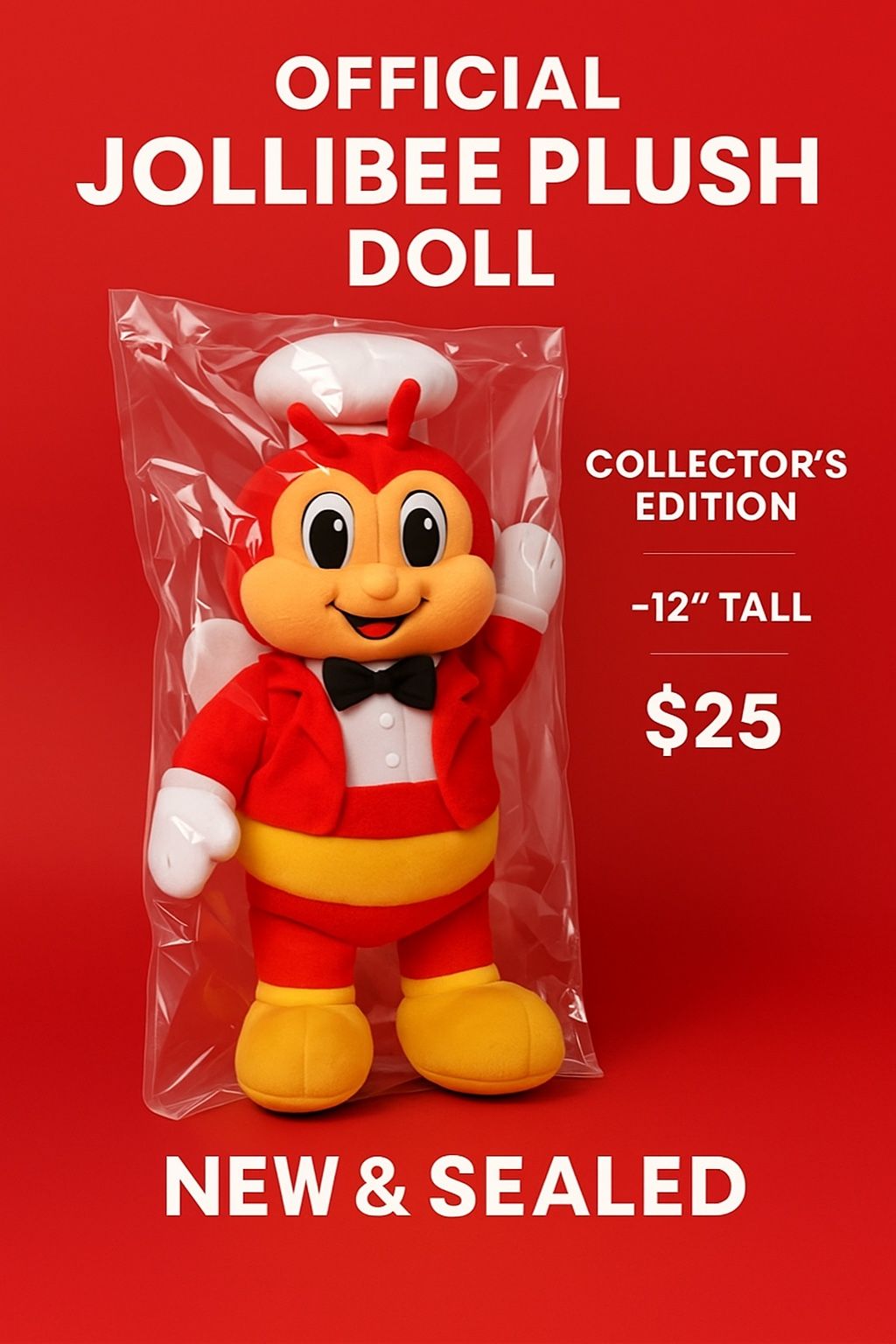 JOLLIBEE PUSH DOLL