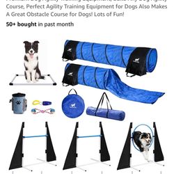 Dog Agility Training Kit New 