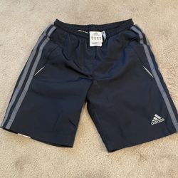 Boys Adidas Shorts Blue Size XS 7-8 Yrs