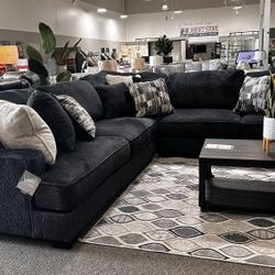 [OM] 🟪 Only $45 initial then take it home 🏡 Brand New Eltmann 3 Piece Sectional 