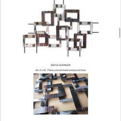 Alternate Metal Wall Sculpture 