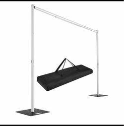 Heavy Duty Backdrop 8ft tall x 10ft Wide Adjustable