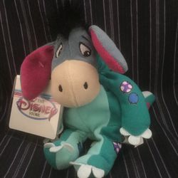 New Disney Eeyore In The Dinosaur Costume With Tags!