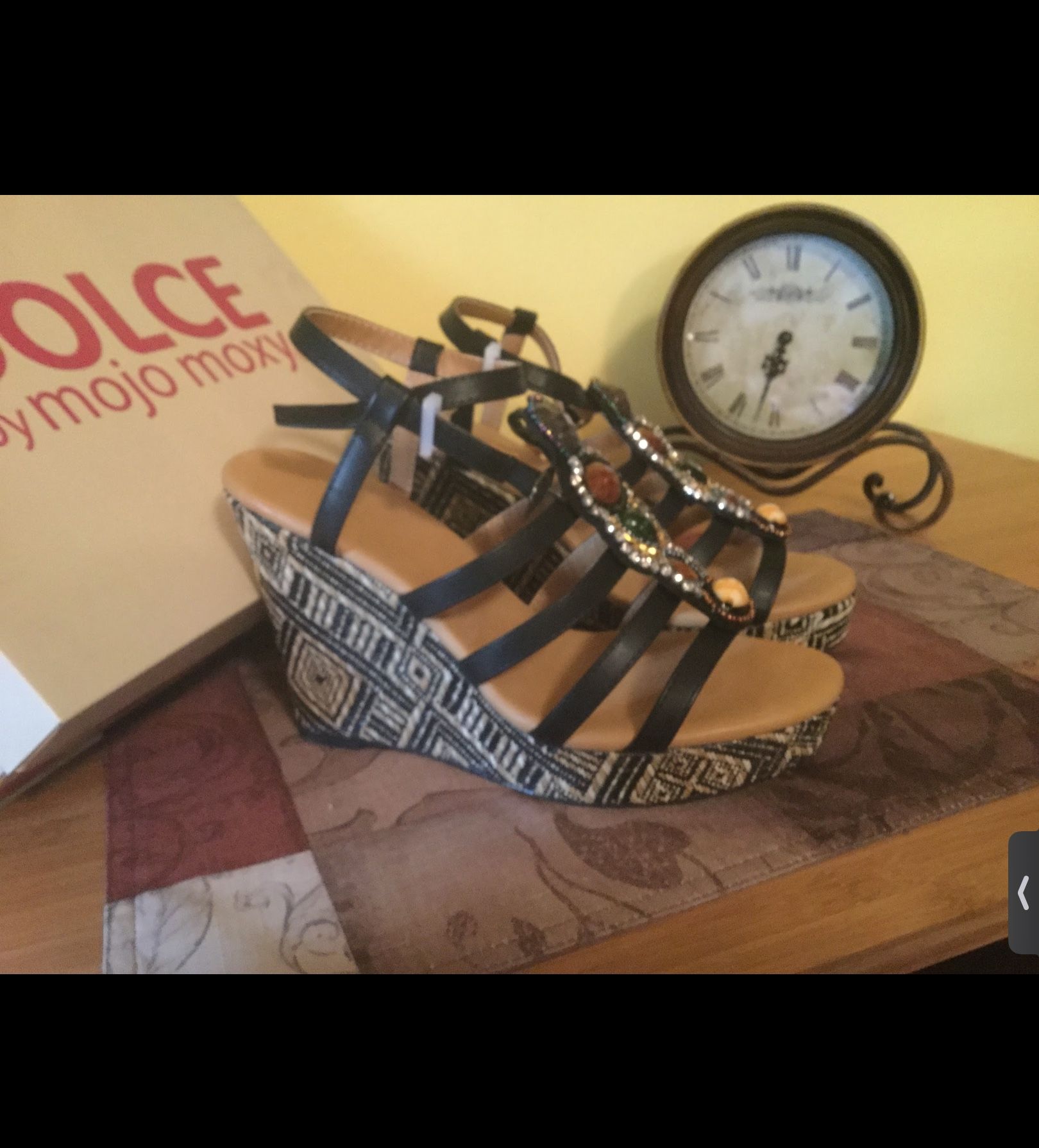 New In Box - Dolce Wedge Heel Sandals