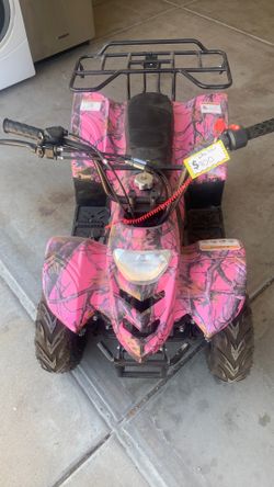 Kids Quad Tao 110cc - Pink Camo