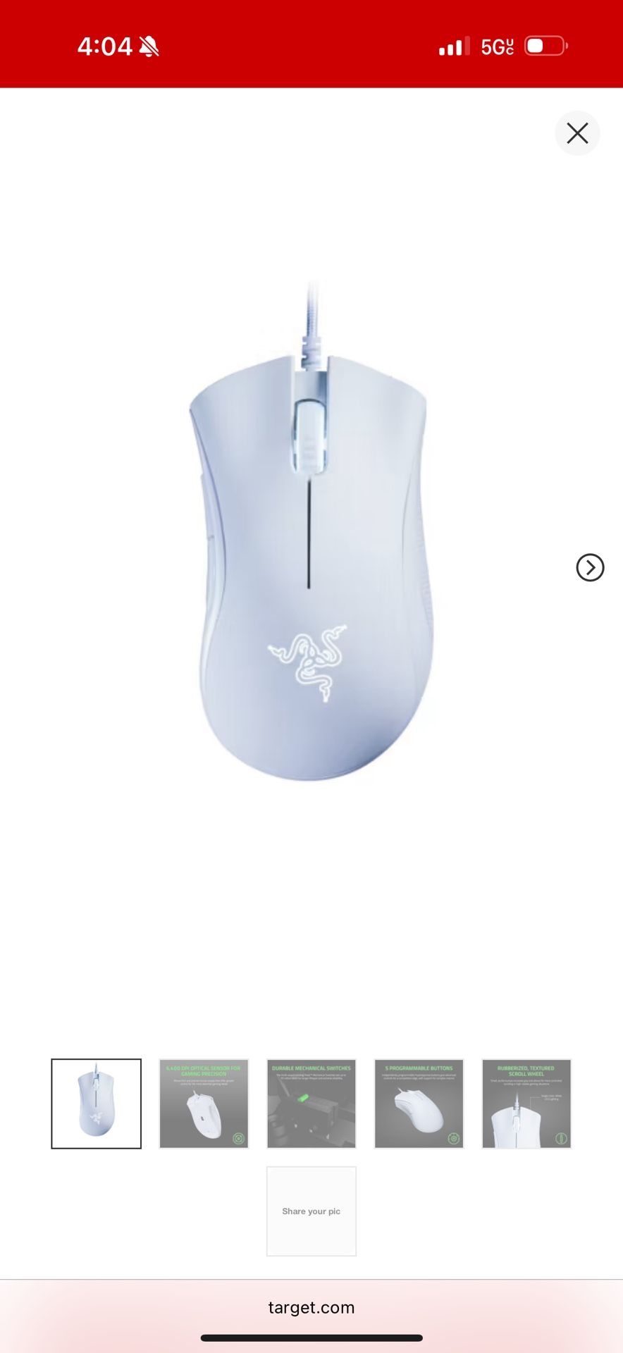 Deathadder Razor Mouse