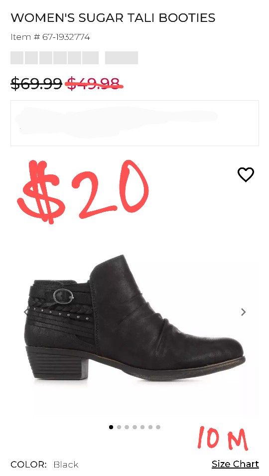 Women's Sugar Tali Booties