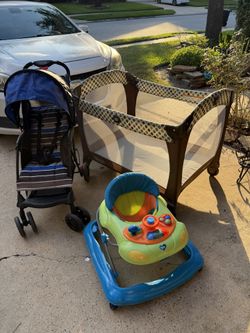 Baby Walker, & PlayPen Bundle