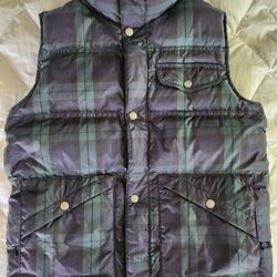 Lands End Kids Puffy Vest Size 10-12
