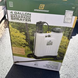 4 Gal Backpack Pump Sprayer