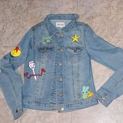 Toy Story Costum Woman's Jean Jacket 