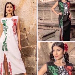 Beautiful Mexican Dress - Hermosos Vestidos Mexicanos✨Prices Vary - Precios Varian✨
