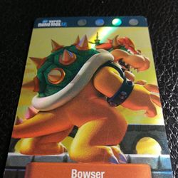 Collectible Holo Bowser Card