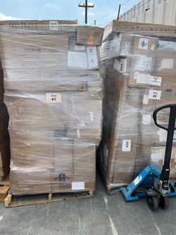 Mixed returned pallets