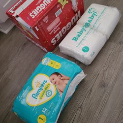 Size 1 Diapers 