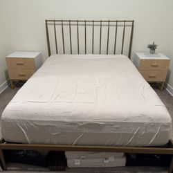 Queen Size Metal Bed Frame