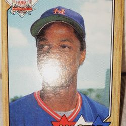 1987 TOPPS 601 DARRYL STRAWBERRY  All_STAR
