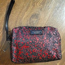 Victoria's Secret cosmetic bag 6.5" wide, 6" high