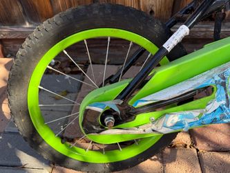Kids 16-Inch Bike Green