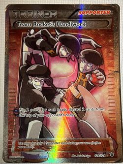 Pokemon XY Team Rocket Handiwork - HP - Full Art Trainer