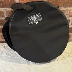 Humes and Berg Tuxedo brand snare drum padded/lined bag size 13/14 x 4 in black Cordura