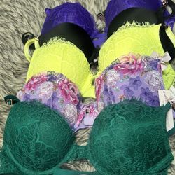 Authentic Bras 34b New