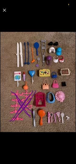 Barbie Accessories Lot #1, More Items Added