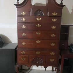 Vintage Highboy Chest, Kindel Furniture