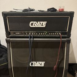 Crate g130c XL half stack