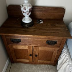 Side Table Antique Restored