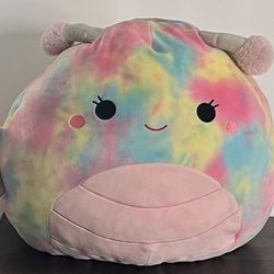 Squishmallows Butterfly Pillow Tie Dye Wren Plush Rainbow Kelly Toys