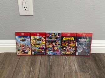 Nintendo Switch 2 Video Games - Mario, Donkey Kong Bananza, Pokémon Z-A Legends